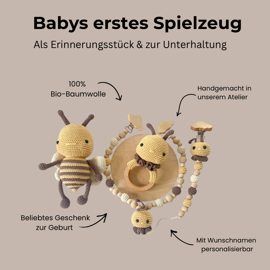 Neugeborenen-Set „little bee“