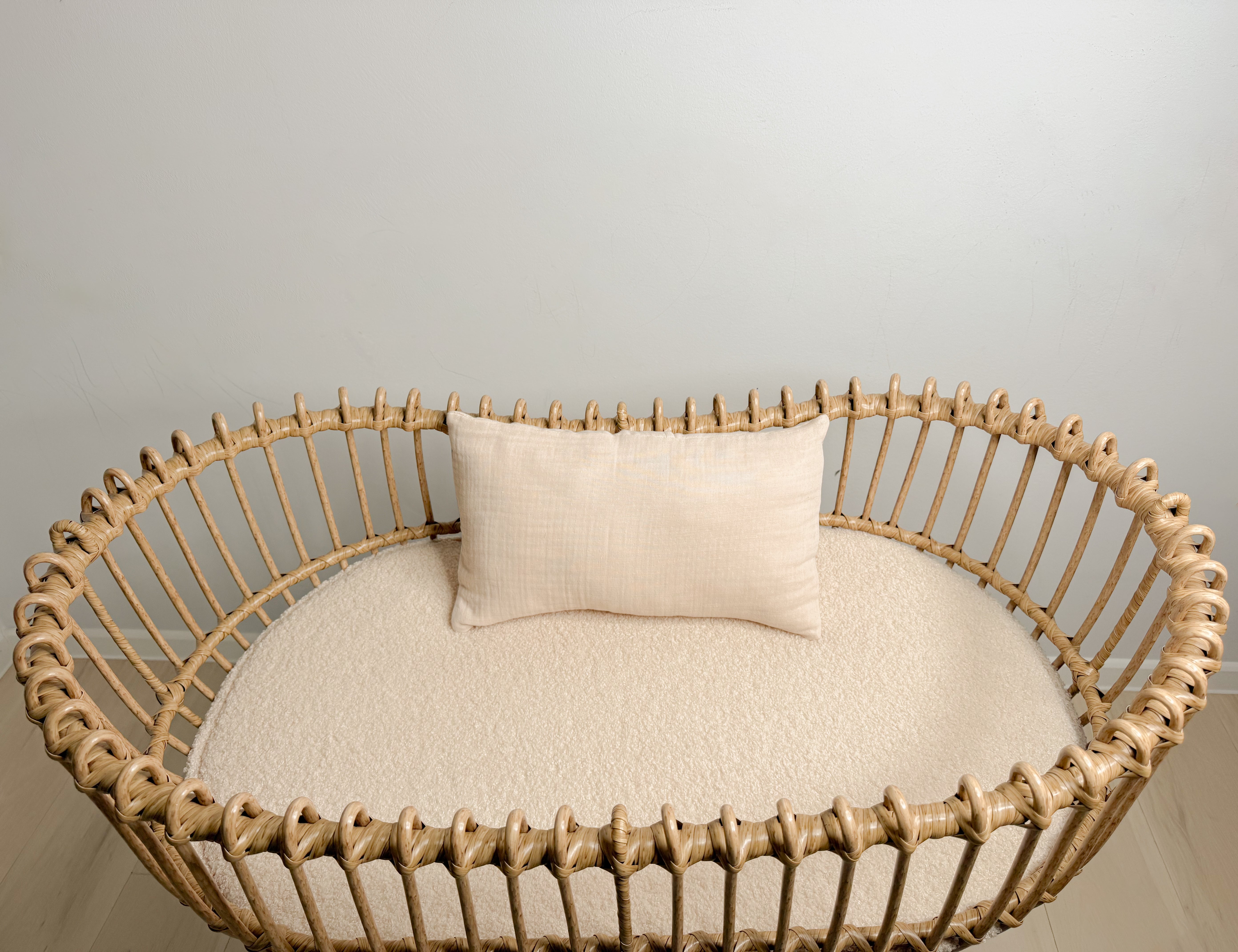 SET Personalisiertes Kissen + Decke aus Musselin - 4-lagig, 100% Baumwolle