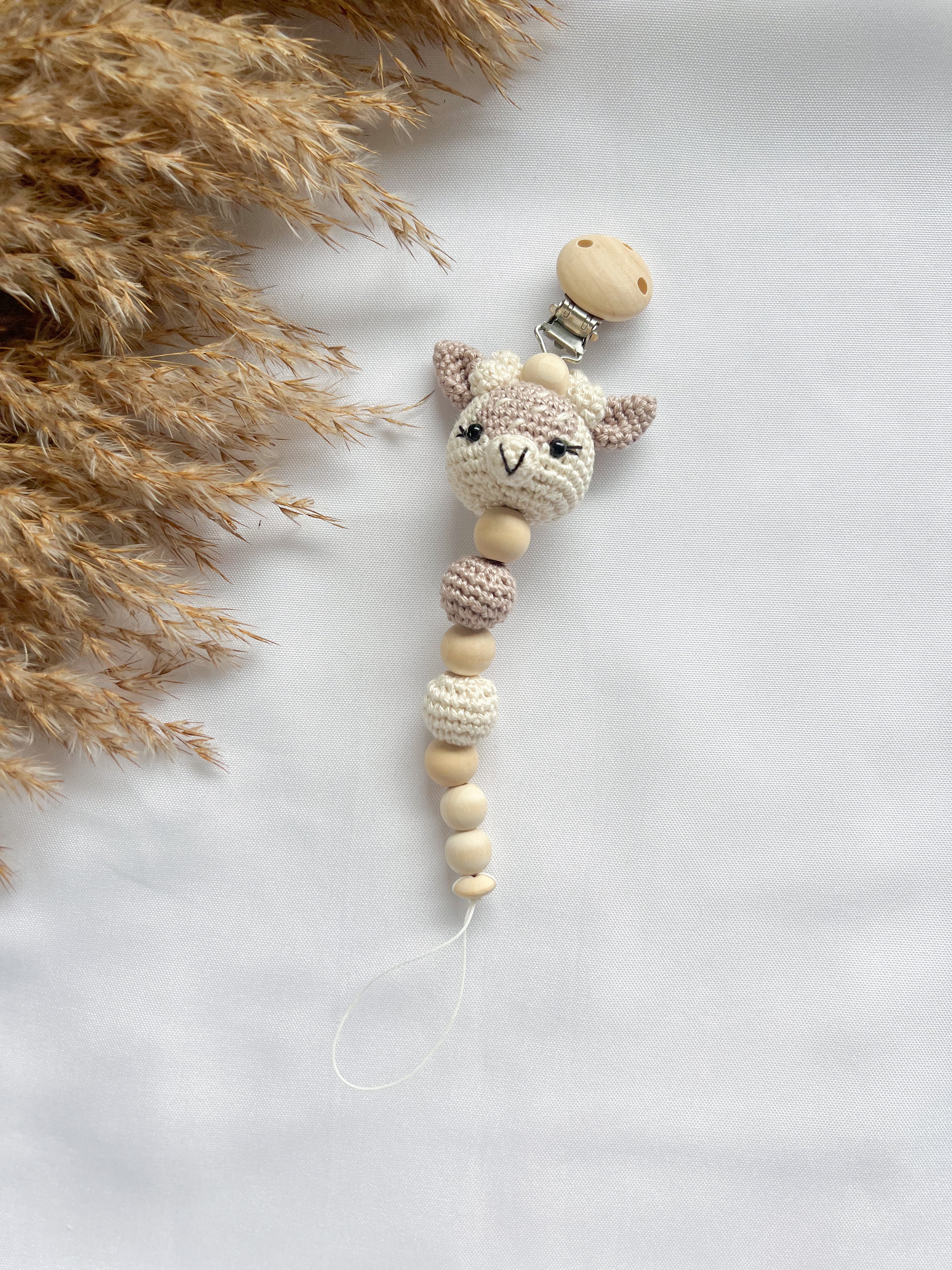 Neugeborenen - Set „little deer“ hellbeige - Kindesglueck Amigurumi
