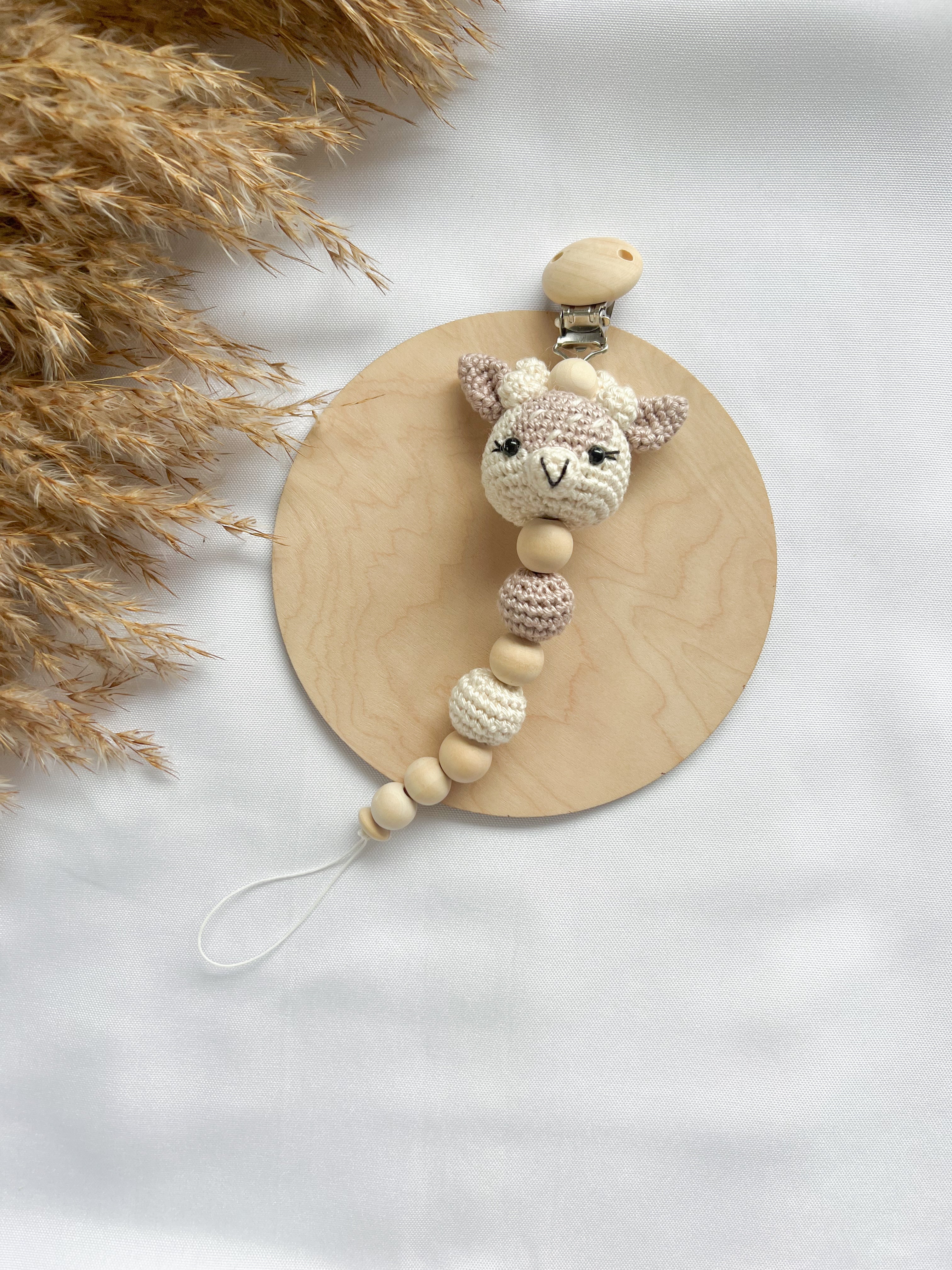 Neugeborenen - Set „little deer“ hellbeige - Kindesglueck Amigurumi