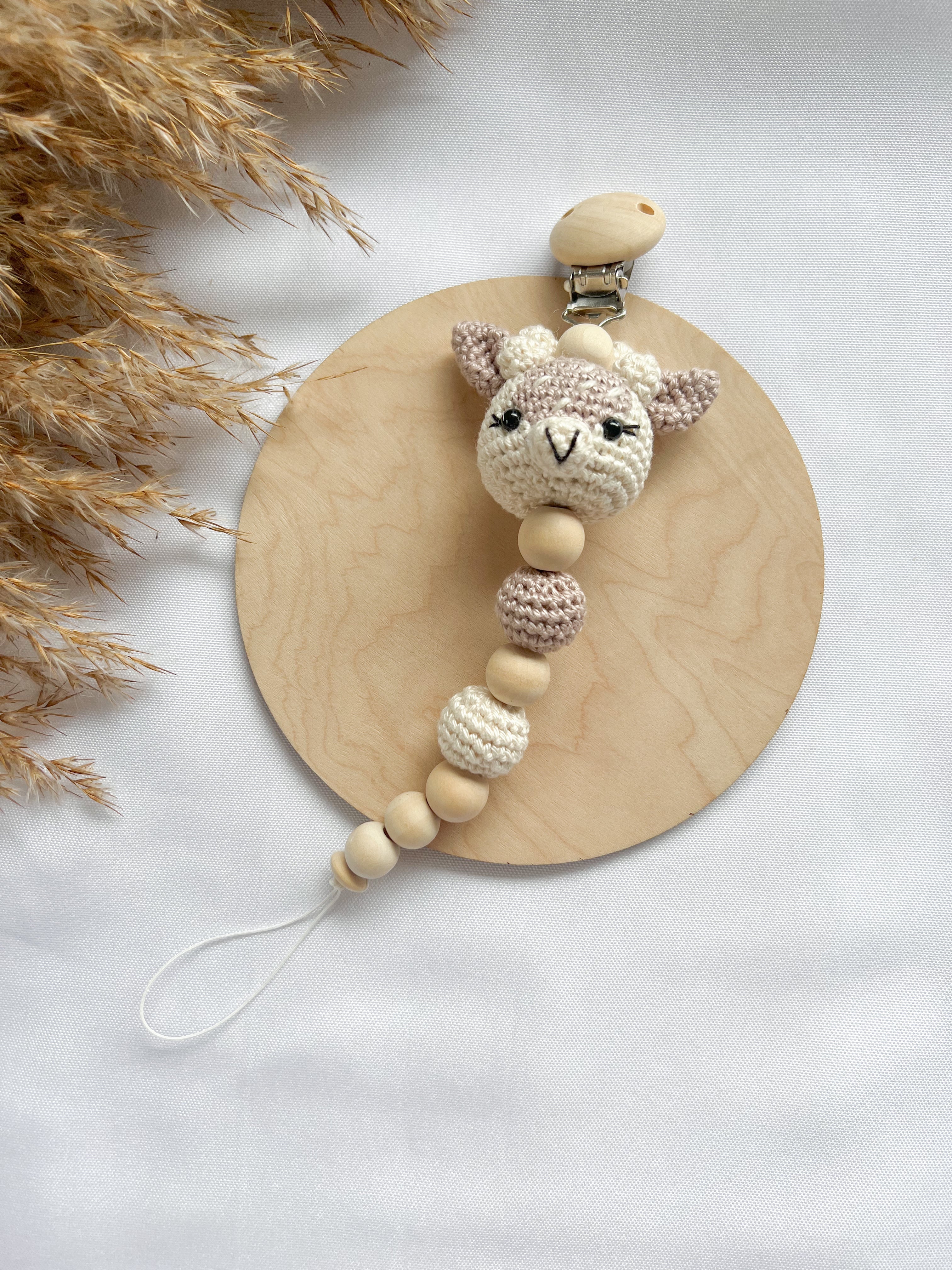 Neugeborenen - Set „little deer“ hellbeige - Kindesglueck Amigurumi