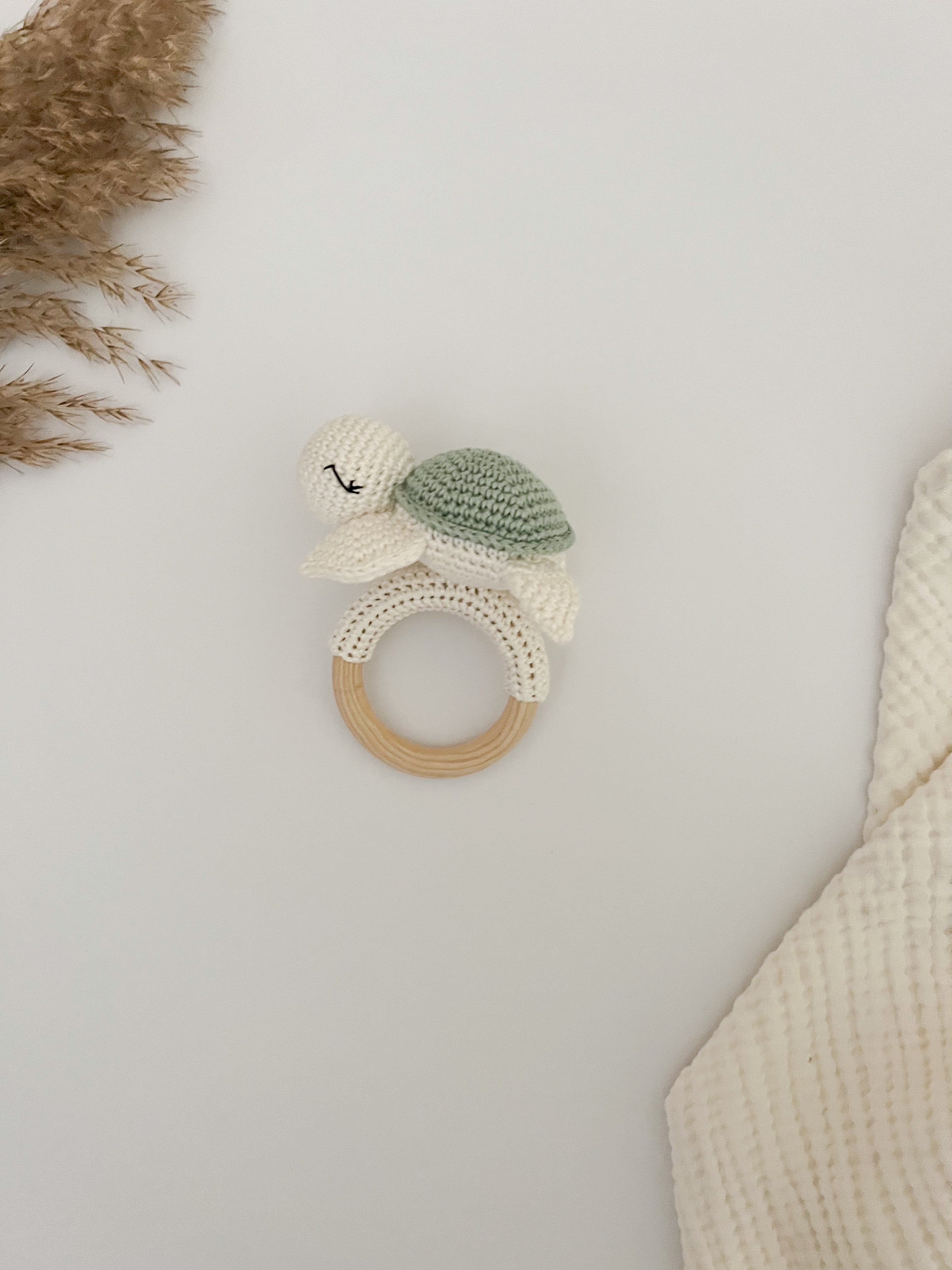 Set Schildkröte in Pastellgrün - Kindesglueck Geschenksets für Babys