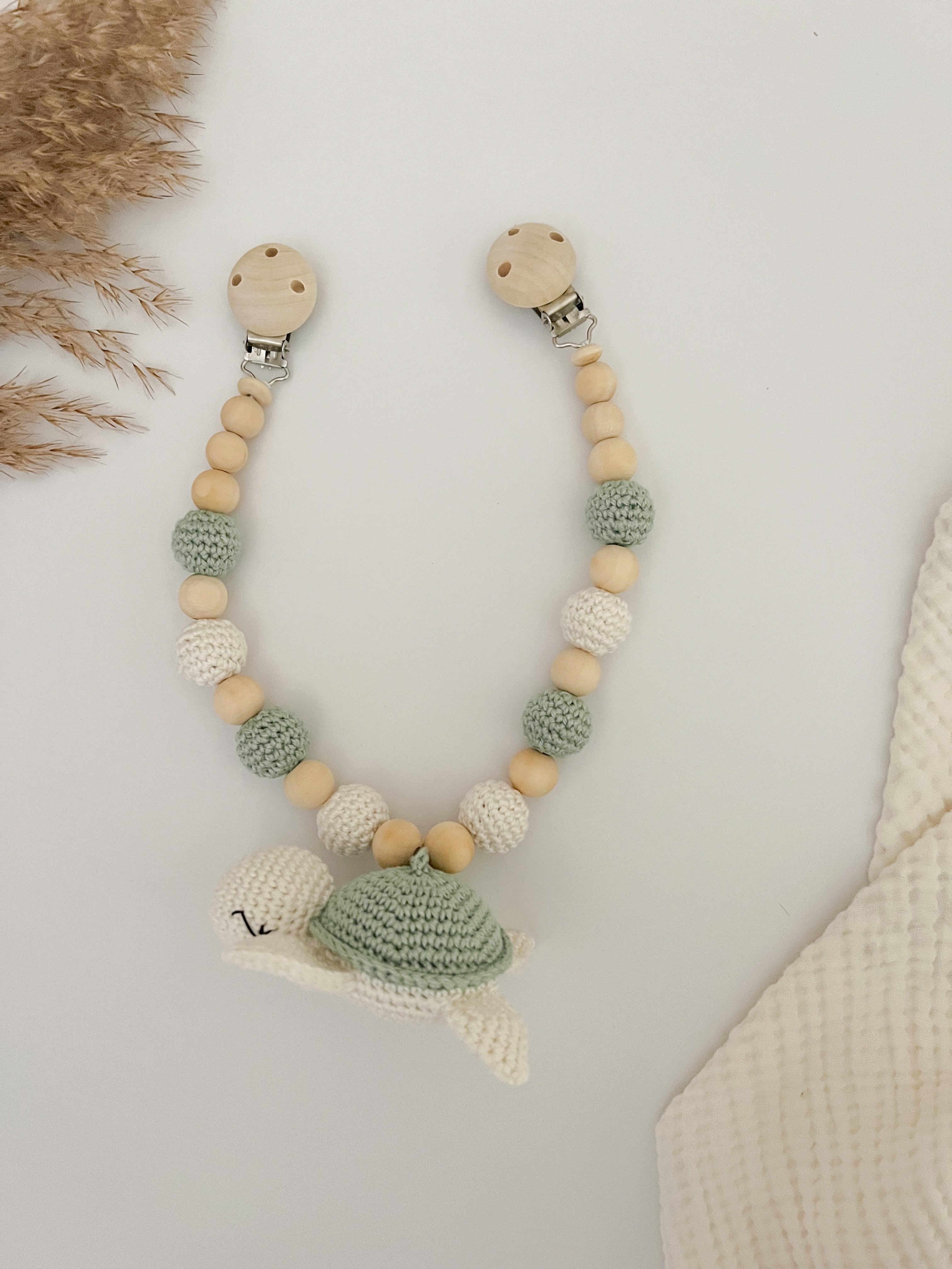 Set Schildkröte in Pastellgrün - Kindesglueck Geschenksets für Babys