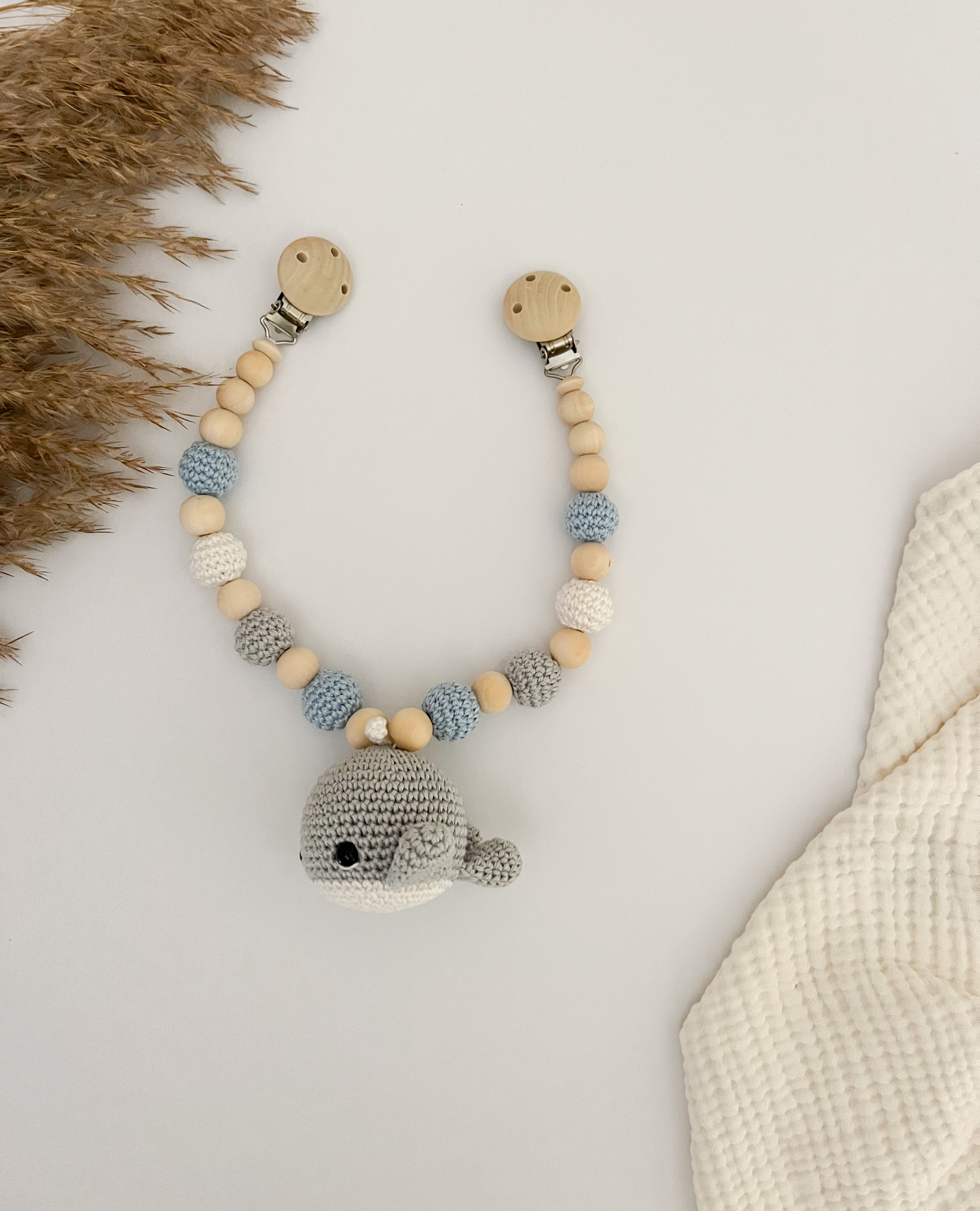 Set Wal in Blau - Kindesglueck Geschenksets für Babys