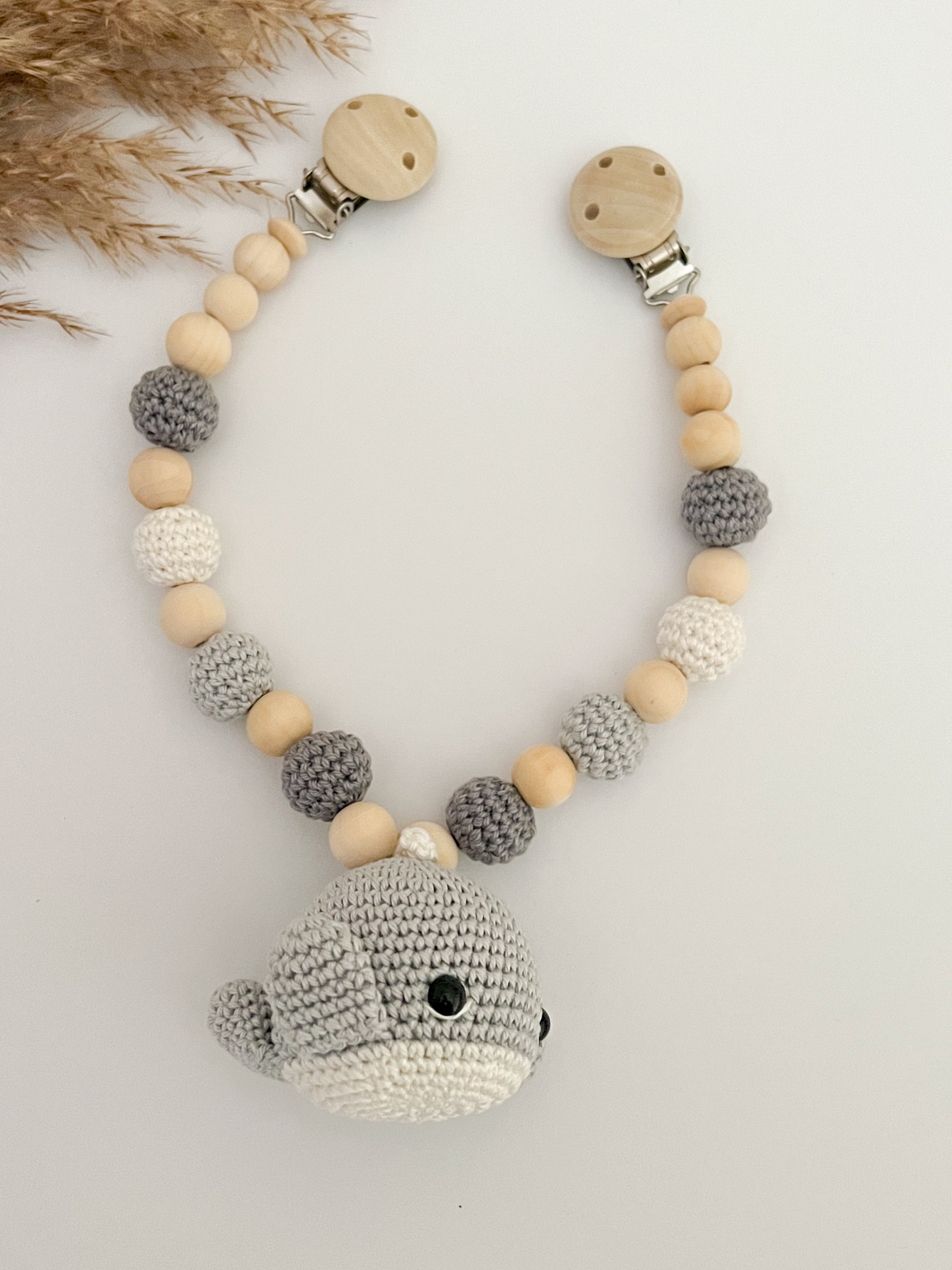 Set Wal in Grau - Kindesglueck Geschenksets für Babys