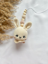 Neugeborenen-Set „Bunny“ in Beige und Pastellrosa