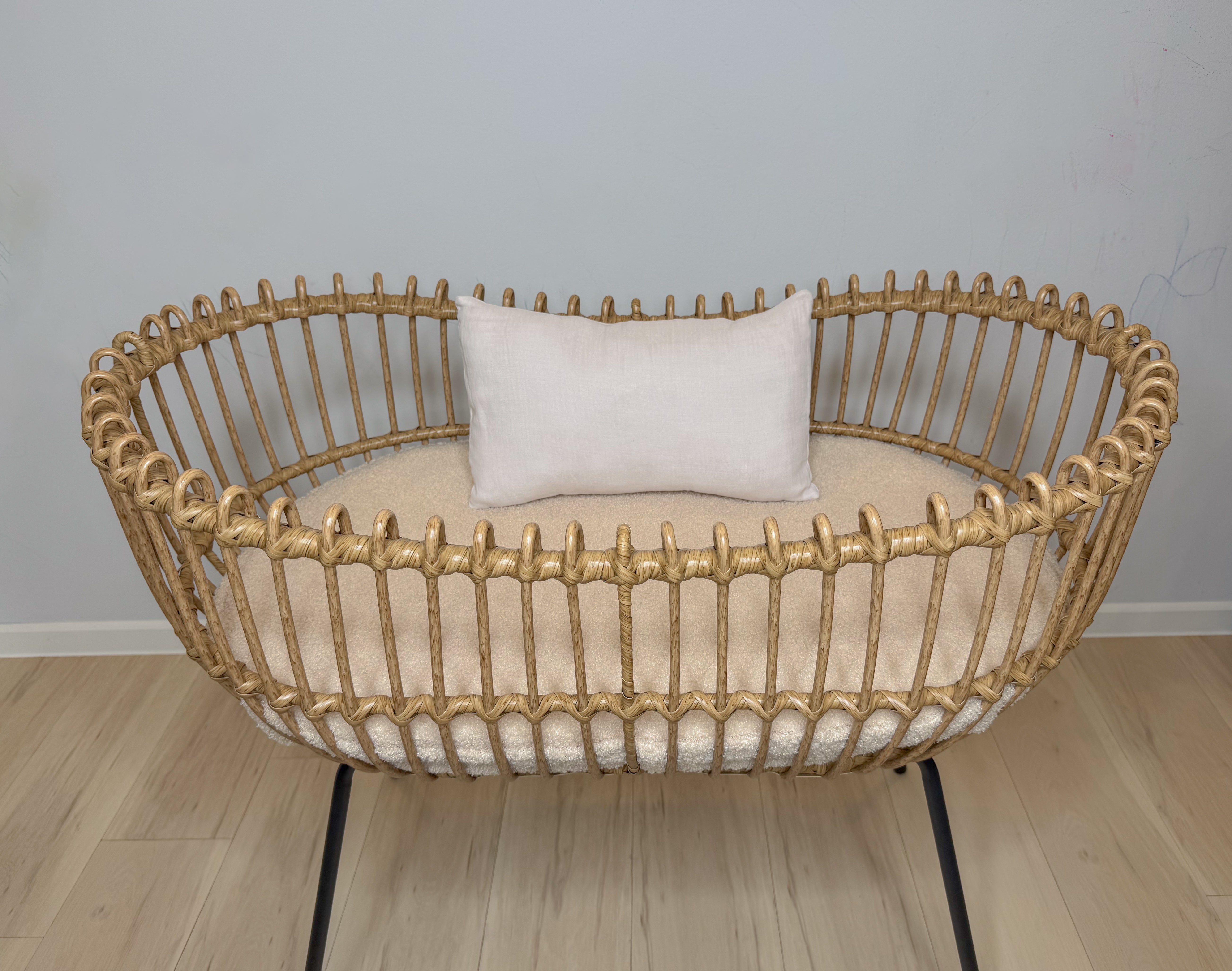 SET Personalisiertes Kissen + Decke aus Musselin - 4-lagig, 100% Baumwolle