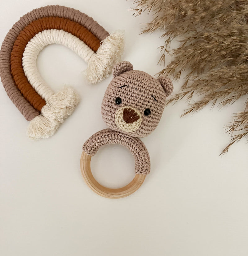 Neugeborenen - Set „Brown Bear“ - Kindesglueck Geschenksets für Babys