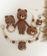 Neugeborenen - Set „Dark Bear“ - Kindesglueck Geschenksets für Babys