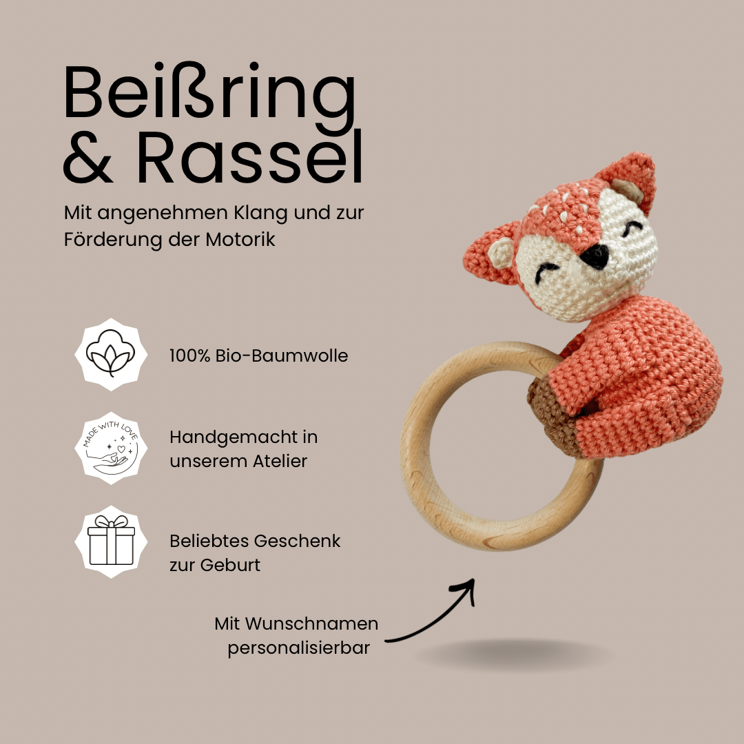 Newborn Set Fuchs 🦊 - Kindesglueck Geschenksets für Babys