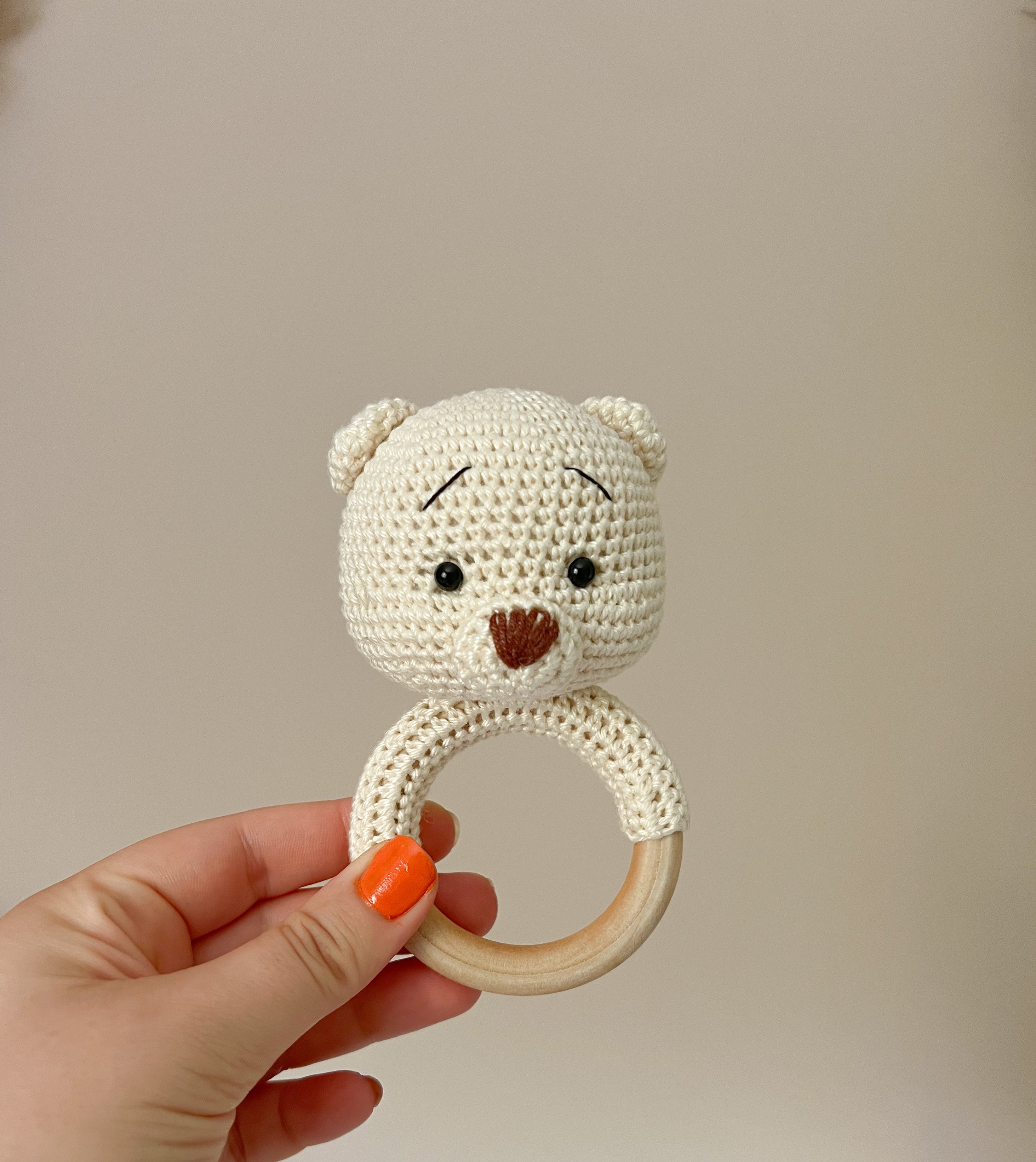 Set “white bear” aus 100% Baumwolle - Kindesglueck Geschenksets für Babys